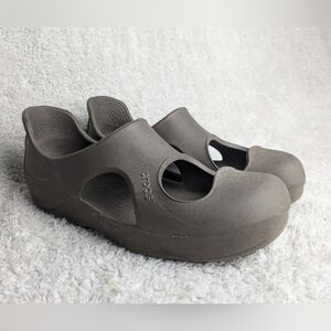 CROCS Shoes Unisex Size 12 Women Or 10 Men Brown Color Super Original!